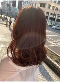 #オレンジベージュ#オレンジ#イルミナカラー