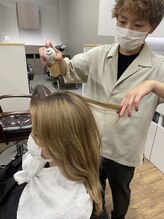 カラーの際の頭皮ケア