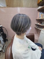 ミルク 希望ヶ丘(milk) GRAYISH  KHAKI　マッシュショート