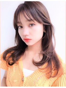 ケーツー エソラ池袋店(K-two) シースルーバンクひし形ロング［髪質改善/池袋&目白&大塚］