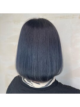 アンククロス 表参道(ANKH CROSS) ブリーチベースからブルーブラック