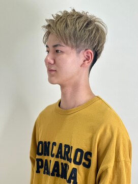 イーストハムアネーロ(EAST HAM anello) メンズ/マッシュ/アッシュブロンド