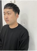 スキンフェードツイストスパイラルツーブロックマッシュ14