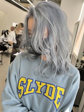 エゴル ナゴヤサカエ(ENGOL NAGOYA SAKAE) ブルーシルバー/水色