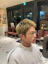 ルドローブラントオオサカ(LUDLOW BLUNT Osaka)&nbsp;【LUDLOW BLUNT】スパイキー ボックス ショート メンズカット
