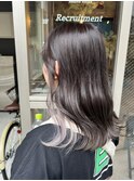 ホワイトインナーカラー
