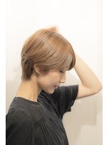 ツムグ 代官山店(TUMUGU)&nbsp;30代40代50代×グレージュカラー白髪ぼかし×小顔ショート代官山