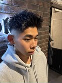ツーブロスキンフェード