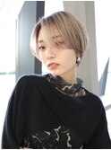 ハイトーンカラー/ハンサムショート/大人ショート/ウルフ/馬車道