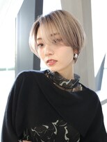 エムスラッシュ みなとみらい馬車道店(M SLASH)&nbsp;ハイトーンカラー/ハンサムショート/大人ショート/ウルフ/馬車道