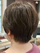 ヘアークリアー 春日部&nbsp;大人可愛いミセスショートカット首元スッキリ/30代40代50代