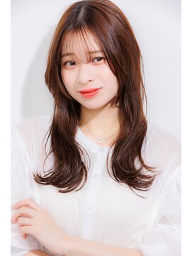 リュンヌ 門前仲町(lune) ☆小顔効果カット インナーカラー グレーベージュ 髪質改善 韓国