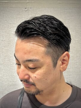 ヒロギンザ 大阪本店(HIRO GINZA) 七三流すスタイル