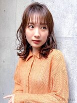 オーブヘアー アリーナ 会津若松店(AUBE HAIR alina)&nbsp;20代・30代_面長解消ロブパーマ
