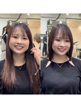 メゾンアクア 表参道(Maison ACQUA) レイヤーボブ/韓国ボブ/くびれボブ/ミディアム/切りっぱなし