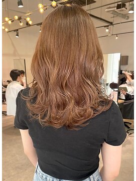 グランデュール 藤枝店(GRANDEUR) ミルクティーベージュダブルカラーケアブリーチインナーカラー