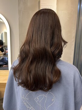 ジーナ 船橋(Zina) 髪質改善*ロングレイヤーグレーベージュ*美髪【Zina船橋】