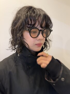 ニーム(nimes) honoka ボブパーマ・パーマ・ミニボブパーマ・黒髪パーマ