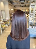 20代30代40代髪質改善カラーショコラアッシュ艶感ロブヘアー