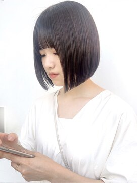 ロンド ボーイ 表参道(Lond BOY) 似合わせカット×髪質改善韓国ボブブリーチなし[表参道]