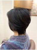 30代40代50代/ショートウルフ/白髪染め
