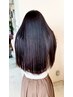 【夏のうねり対策No.1】縮毛矯正+カット＋濃厚プレミアムトリートメント