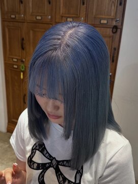 ナルヘアー 越谷(Nalu hair) 髪質改善カラー/ブリーチ/ブルーラベンダー