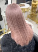 透明感抜群ピンクベージュ