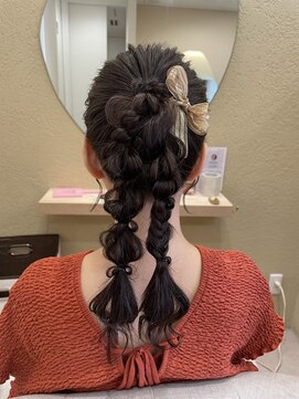 ランリ 金山 名古屋(Ranri) 【ツインポニー】　金山/名古屋/ヘアセット