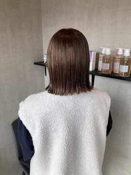 トリコ(ToricO) ヘーゼルグレージュ ブリーチ無しダブルカラー くすみベージュ