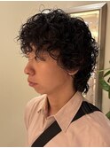メンズマッシュウルフ メンズヘア メンズパーマ ウルフヘア 銀座