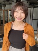 マッシュショートボブ