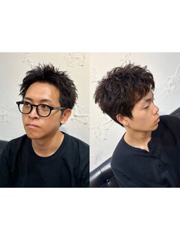 ON/OFFキマる◎再現性×扱いやすいメンズStyleでセットも楽に*[淀屋橋/MEN'S/メンズ/学割U24/<理容室>]