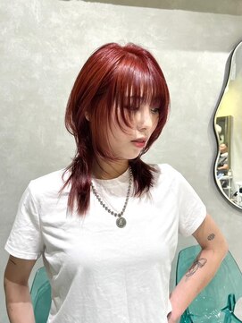 ゼスト 吉祥寺店(ZEST) オレンジブラウン/カシスオレンジ/ブリーチ/吉祥寺/池田和花