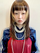 イギー(igggy)&nbsp;ハッシュカット☆ワイドバング☆ハイライト