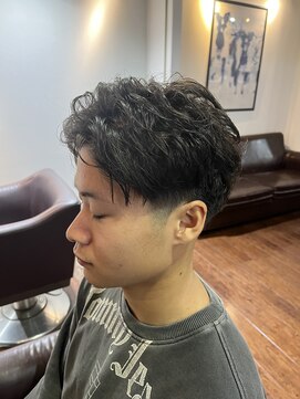 外国人風パーマ