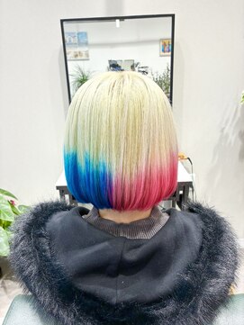 メイズ モナカ店(MAYS) ハーレイクイン風カラー