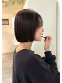 <ゲスト>コンパクトボブ/乾かすだけでまとまるストレートボブ