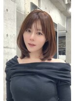 ルーカ 恵比寿(LU-CA) ミディアムレイヤー小顔ひし形