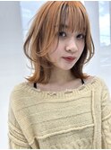 ハイトーン外はねレイヤースタイル【大通】