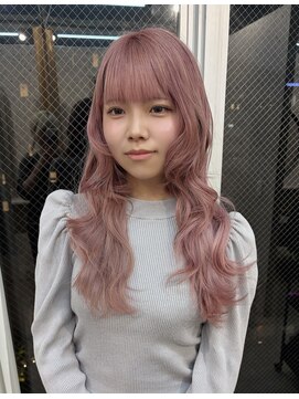 ラニヘアサロン(lani hair salon) ピンクベージュ/ピンクカラー/ダブルカラー
