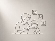 ＊For your kids＊ お子様用にご好評！i Padの貸出サービスで施術中や付き添い中の動画視聴も◎