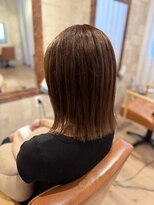 ヘアサロン アプリ(hair salon APPLI) 大人艶ボブ×ナチュラルブラウン