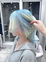 アンドソー 池袋(&so.) ハイトーンカラー/ホワイトブロンド/レイヤーカット/池袋
