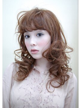 ブルー ヘアーメイク(Blue Hair Make) ロングウェーブ