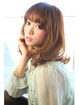 ロエナ(ROENA)&nbsp;クラシカルデジタルパーマバレイヤージュロブ