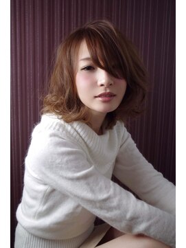 ヌードカラー 太田川店(NUDE COLOR) ☆NUDE　COLOR☆スポンテニアス　フリンジバング　グレージュ