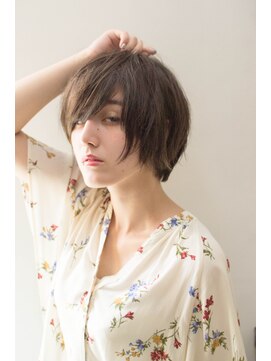 ページボーイ美容室 洗いざらしできまるナチュラルショート
