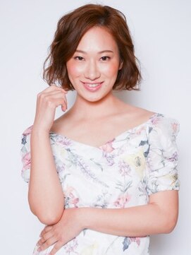 クアトログランシュ ひたちなか店(QUATRO×GranCieux) デザインナチュラルウェーブボブ