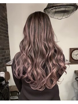 シフト ニュートラル(SHIFT N) バレイヤージュ ピンクベージュ